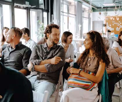 pályázók a FoZsu ösztöndíj eredményhirdetésén