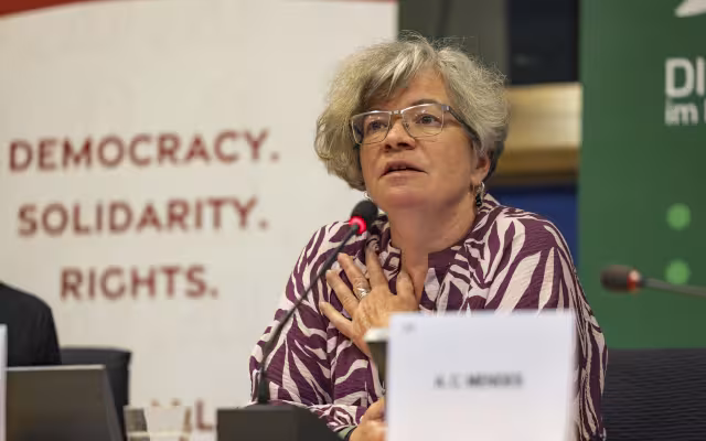 Móra Veronika az ECF éves találkozóján